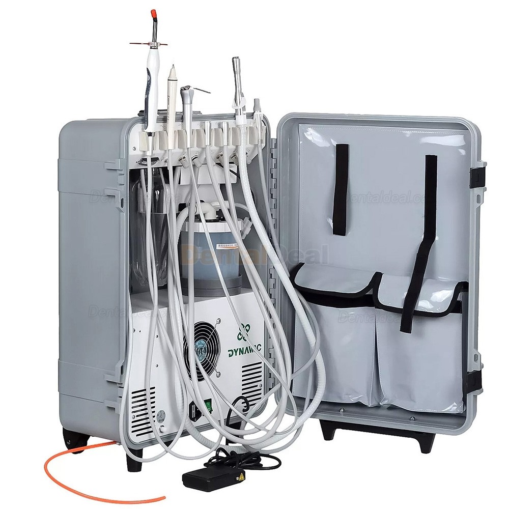 Dynamic&reg; DU852 Portable Dental Unit with Curing light & Scaler Handpiece